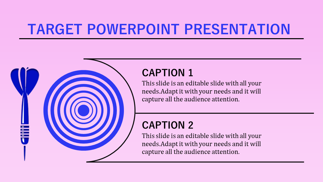 target template powerpoint-target powerpoint presentation-style 1